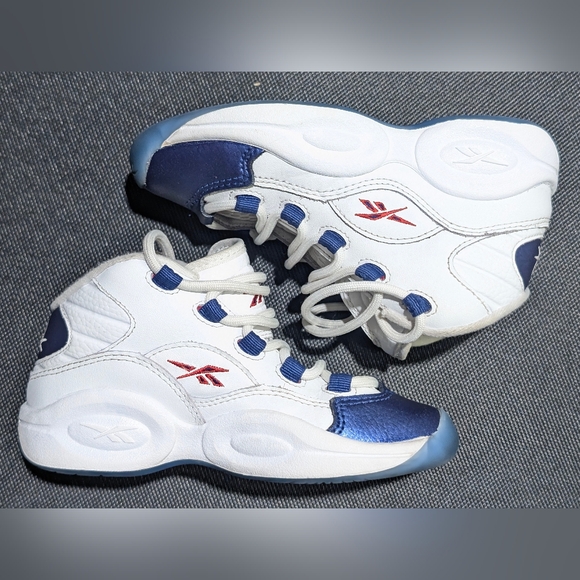 Kids size 12 Reebok Allen Iverson - Picture 3 of 13